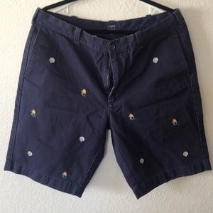 Navy shorts J.Crew